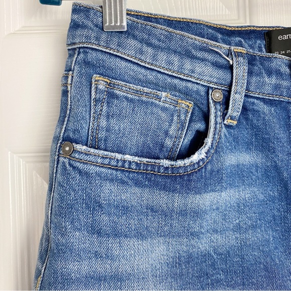 Earnest Sewn New York Button-Fly High Rise Jeans 27 - Picture 5 of 7